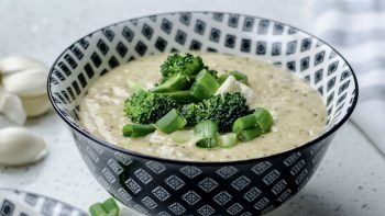 <strong>Broccoli, Leek and Bacon Soup</strong>