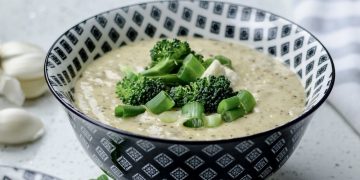 Broccoli, Leek and Bacon Soup